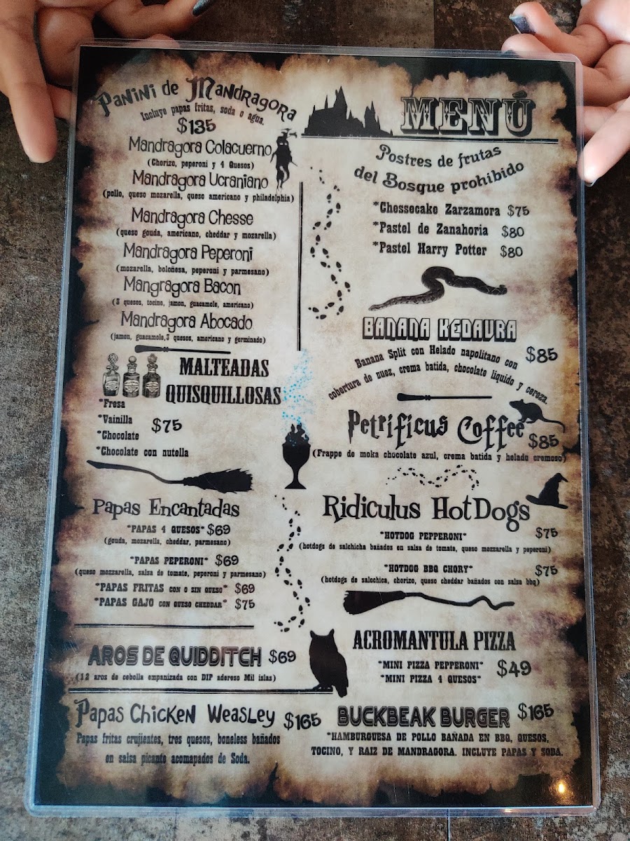 The Cauldron Wizard’s Coffee Menu Photo 7