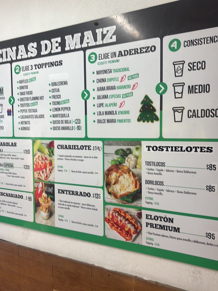 The Daughters Of Corn Menu Photo 3