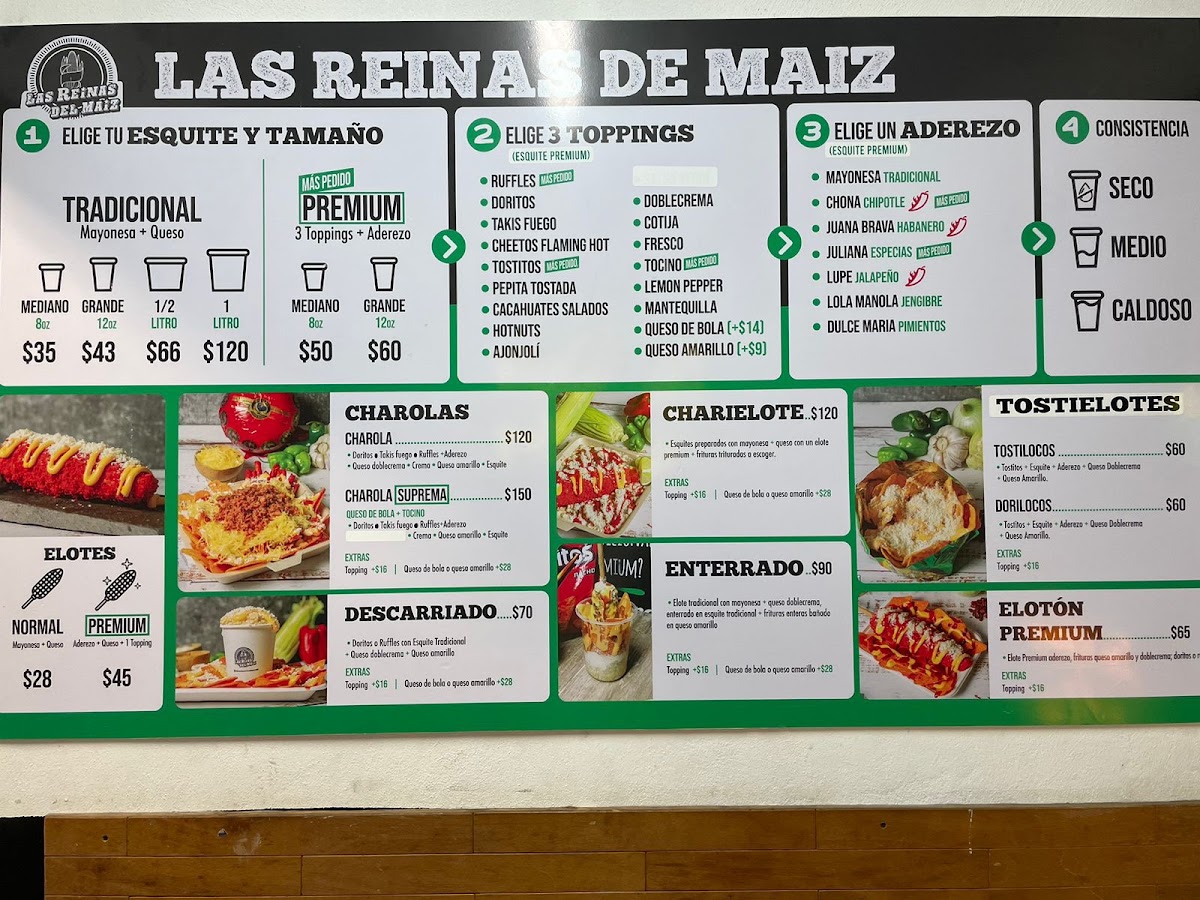 The Daughters Of Corn Menu Photo 4