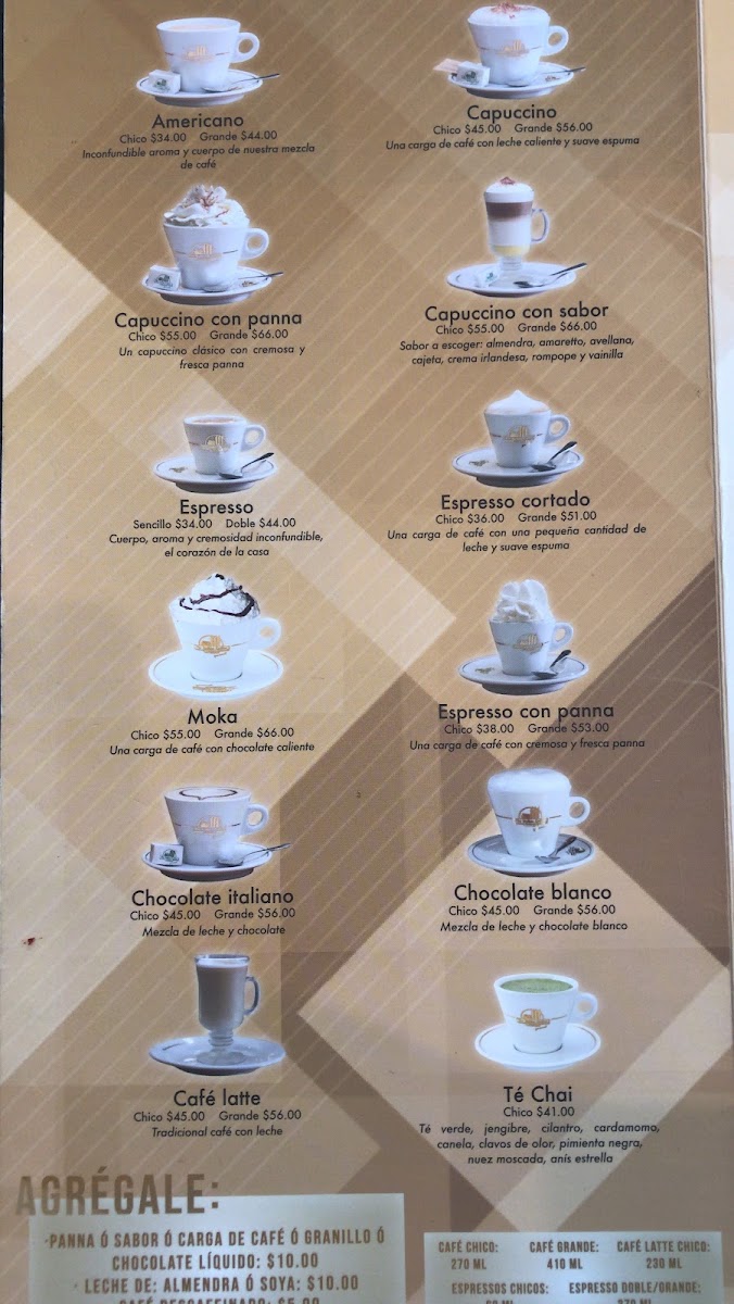 The Italian Coffee Company Menu Photo 4