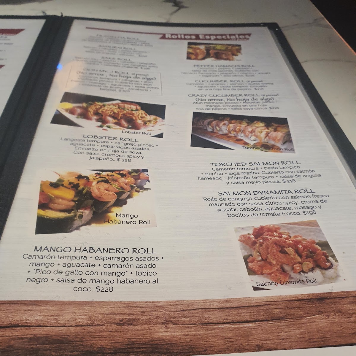 The Sushi Place Misiones Menu Photo 2