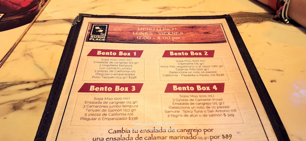 The Sushi Place Misiones Menu Photo 6