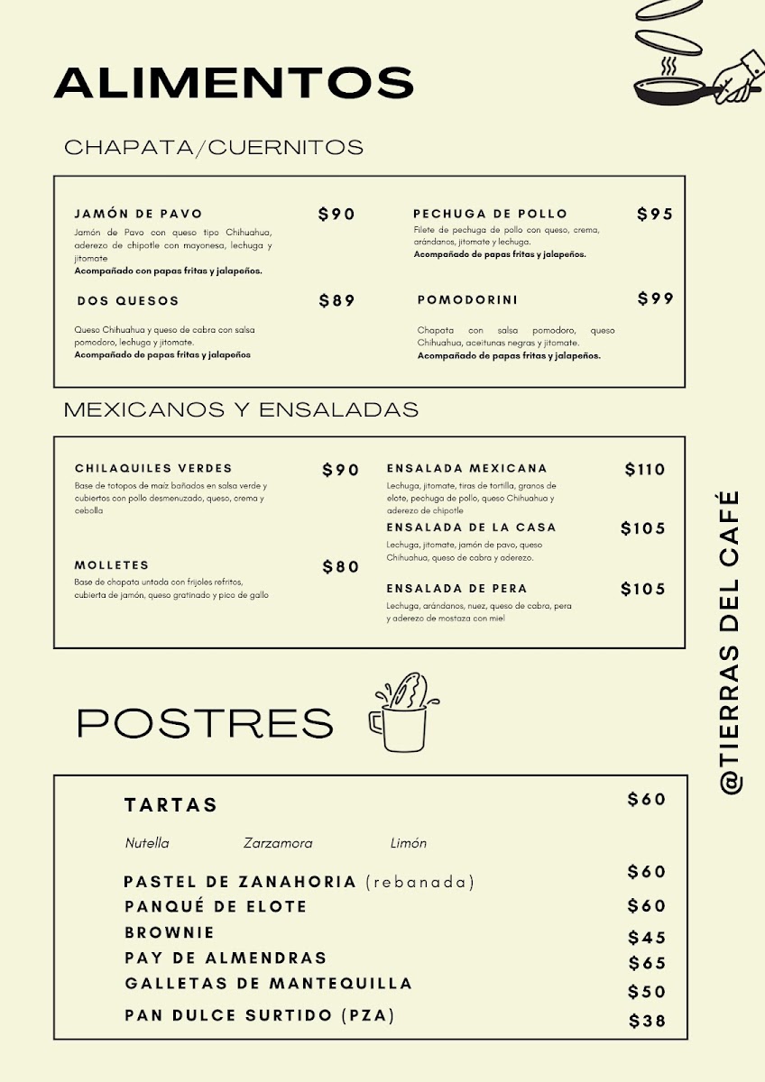 Tierras Del Café Menu Photo 2