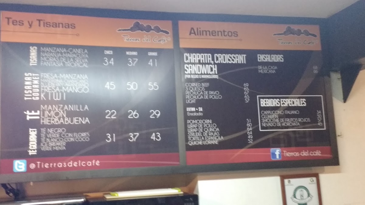 Tierras Del Café Menu Photo 4