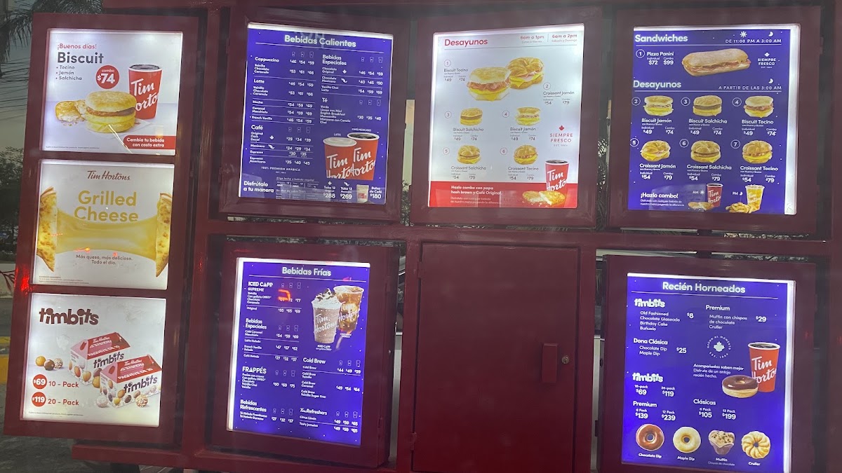Tim Hortons Salitre Menu Photo 4