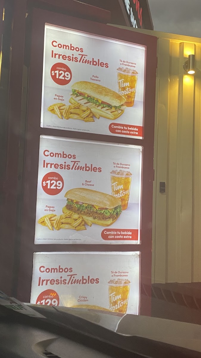 Tim Hortons Salitre Menu Photo 8