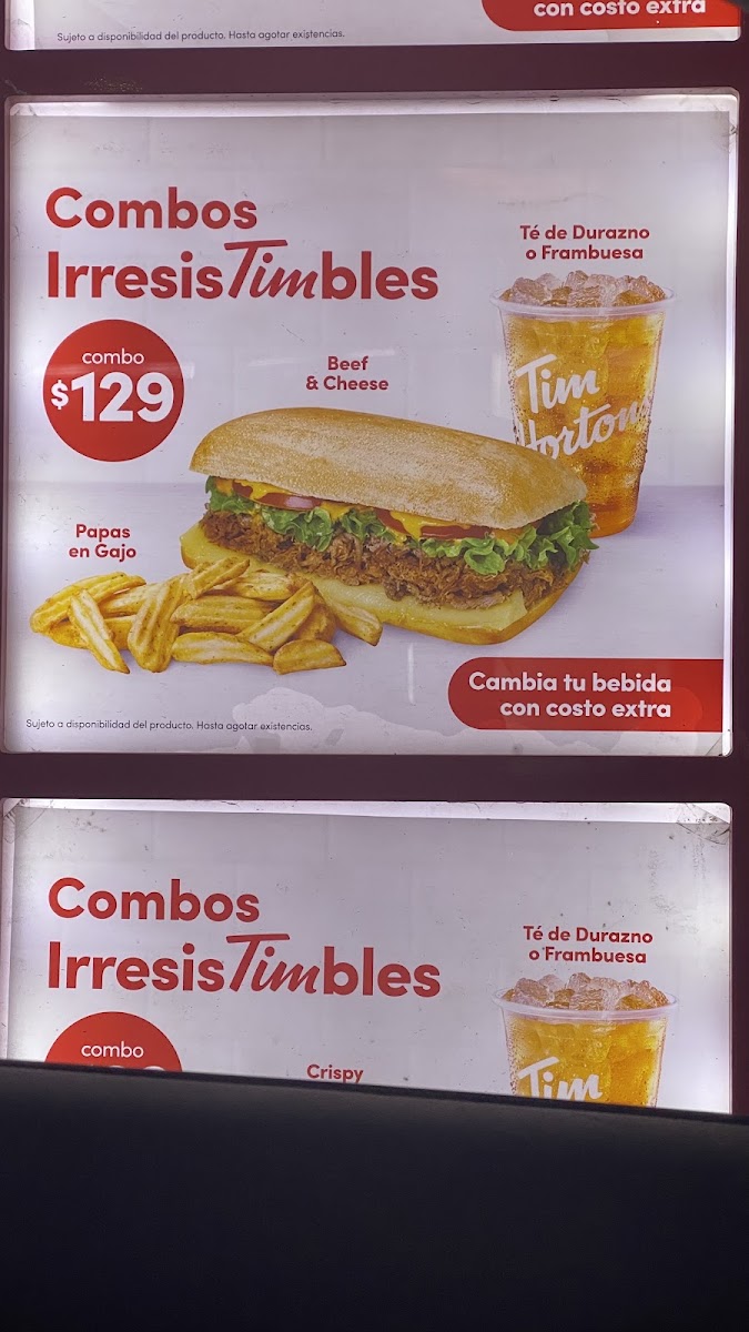 Tim Hortons Salitre Menu Photo 9