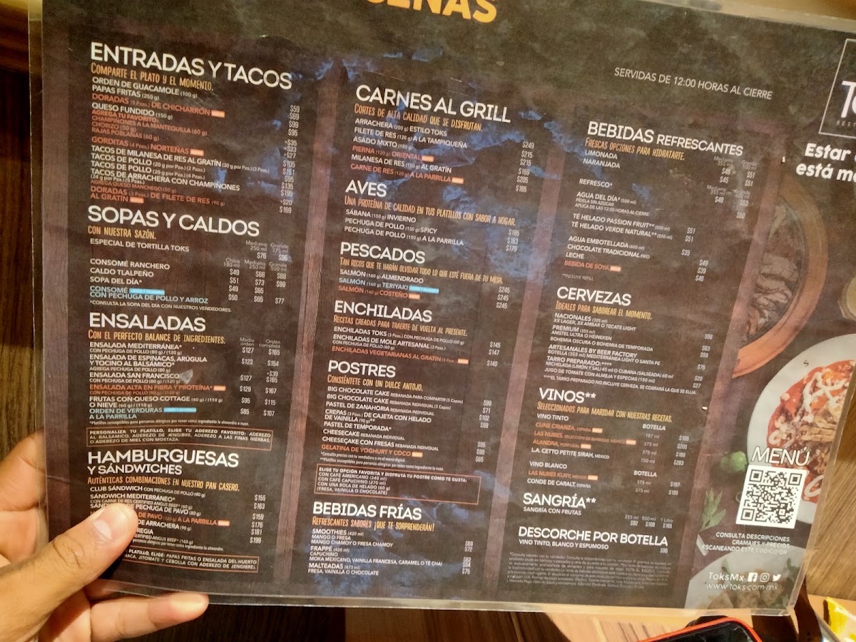 Toks Angelopolis Menu Photo 2