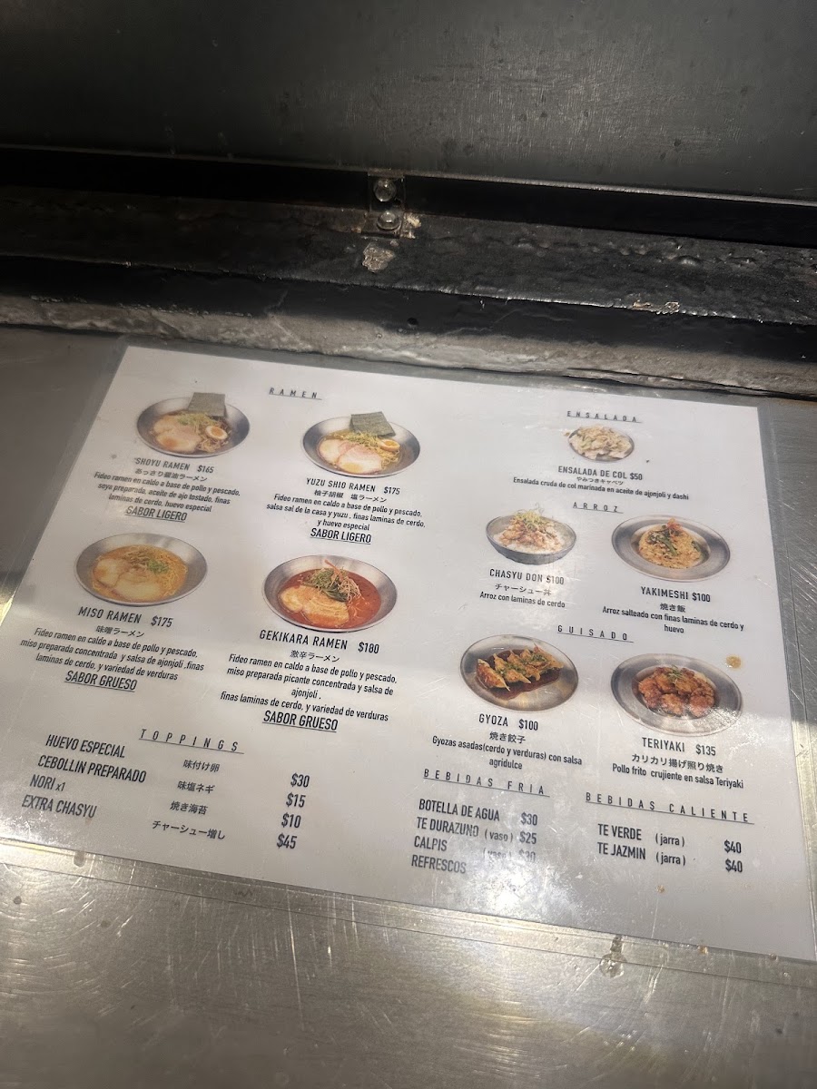 Tomoe Ramen Menu Photo 5