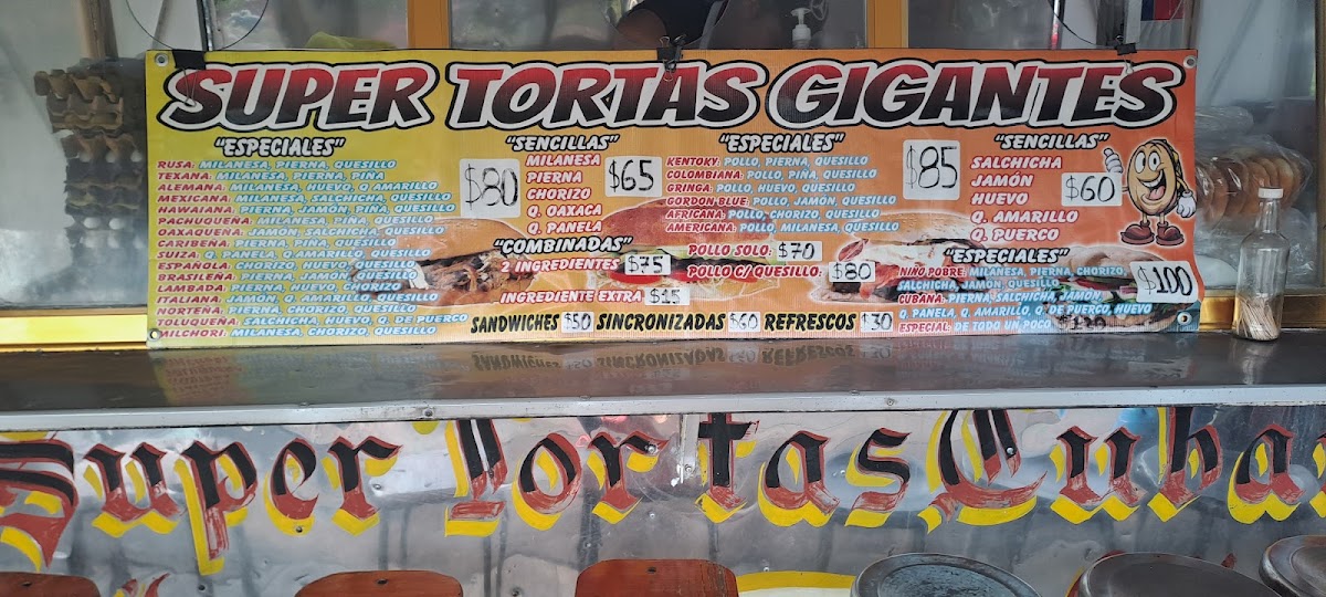 Tortas El Chatin Menu Photo 10