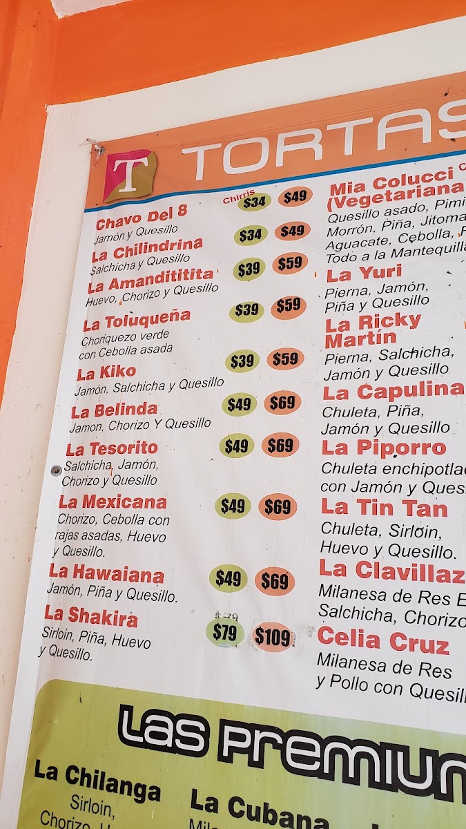 Tortas Metro Balderas Cancun Menu Photo 4