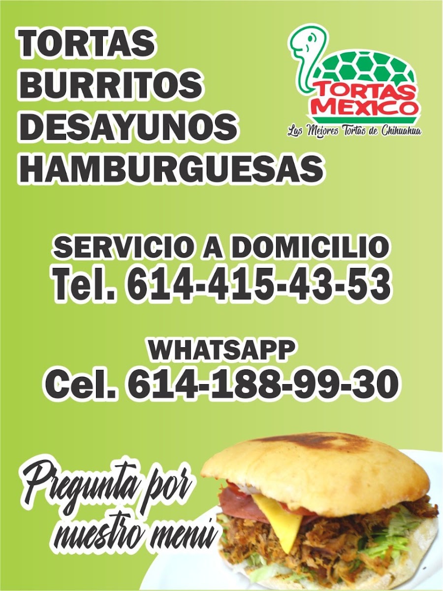 Tortas México Menu Photo 2