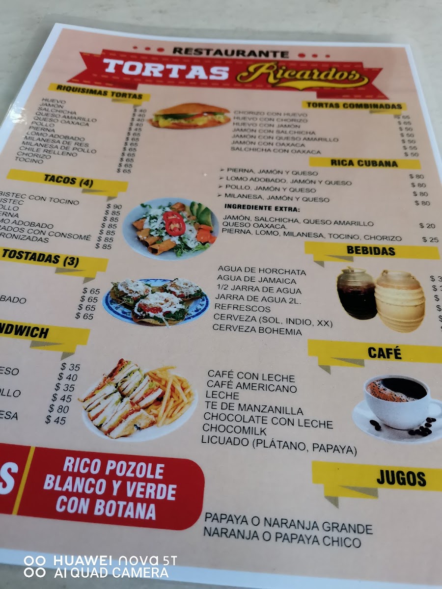 Tortas Ricardo S Menu Photo 10