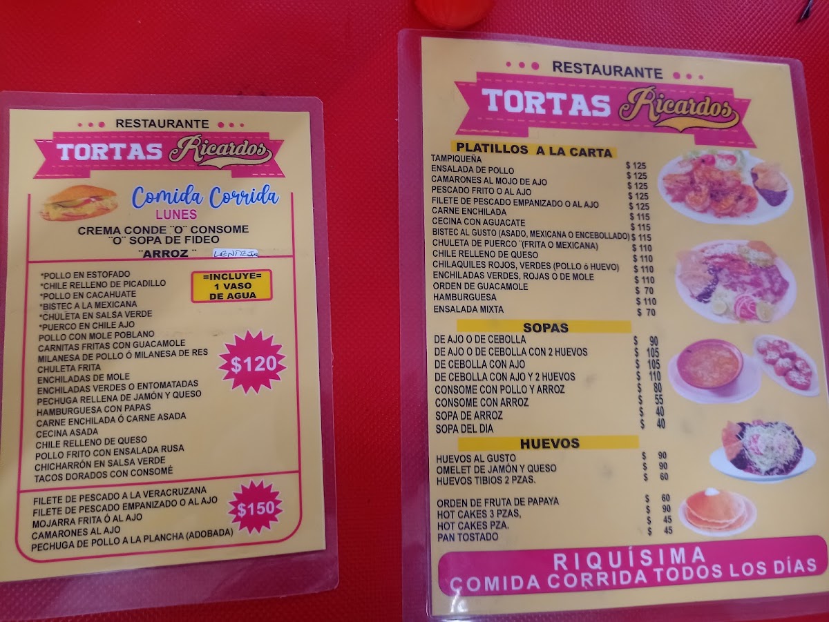 Tortas Ricardo S Menu Photo 2