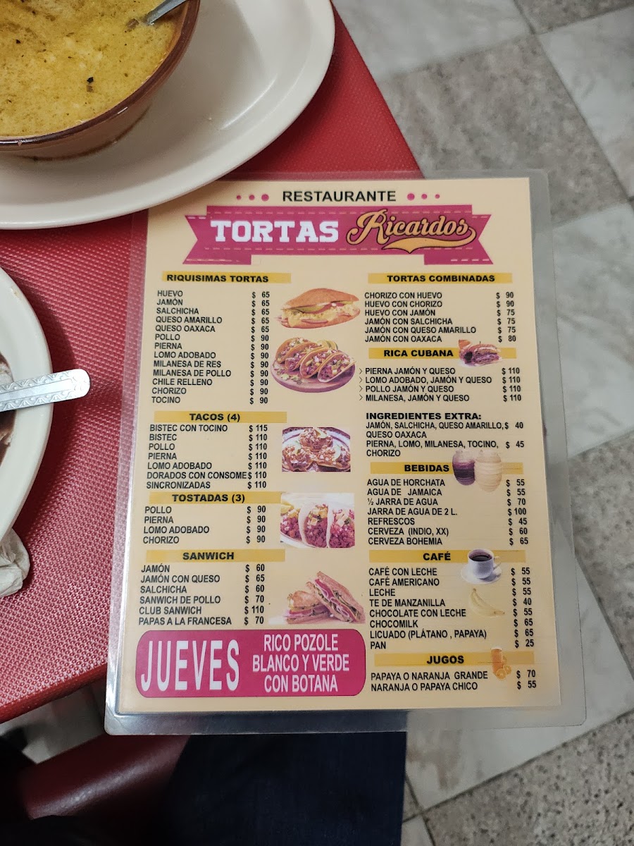 Tortas Ricardo S Menu Photo 3