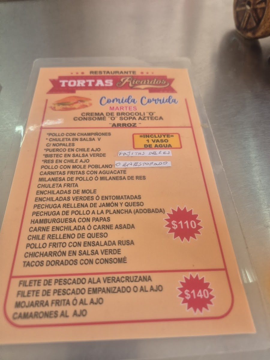 Tortas Ricardo S Menu Photo 5