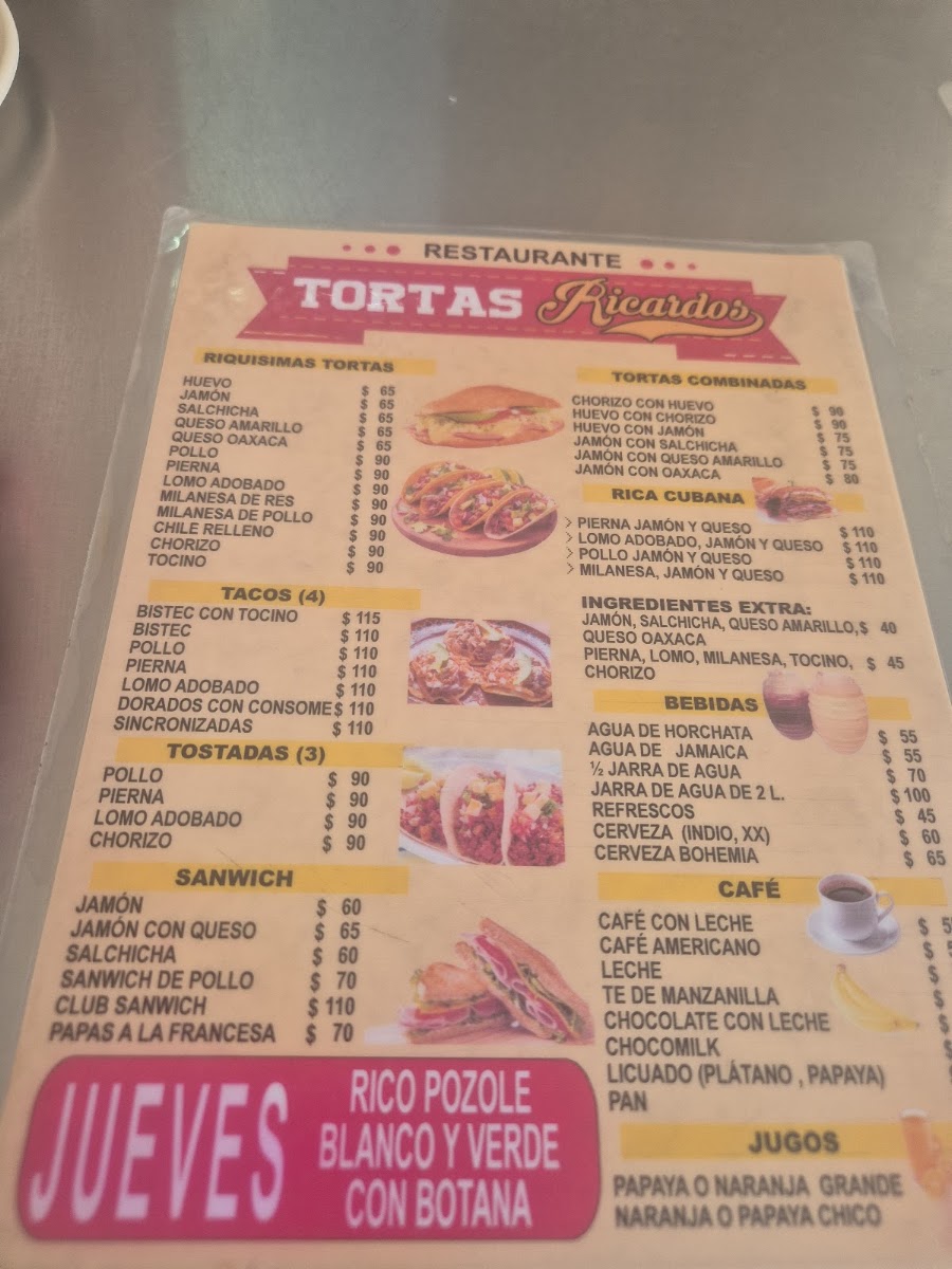 Tortas Ricardo S Menu Photo 7