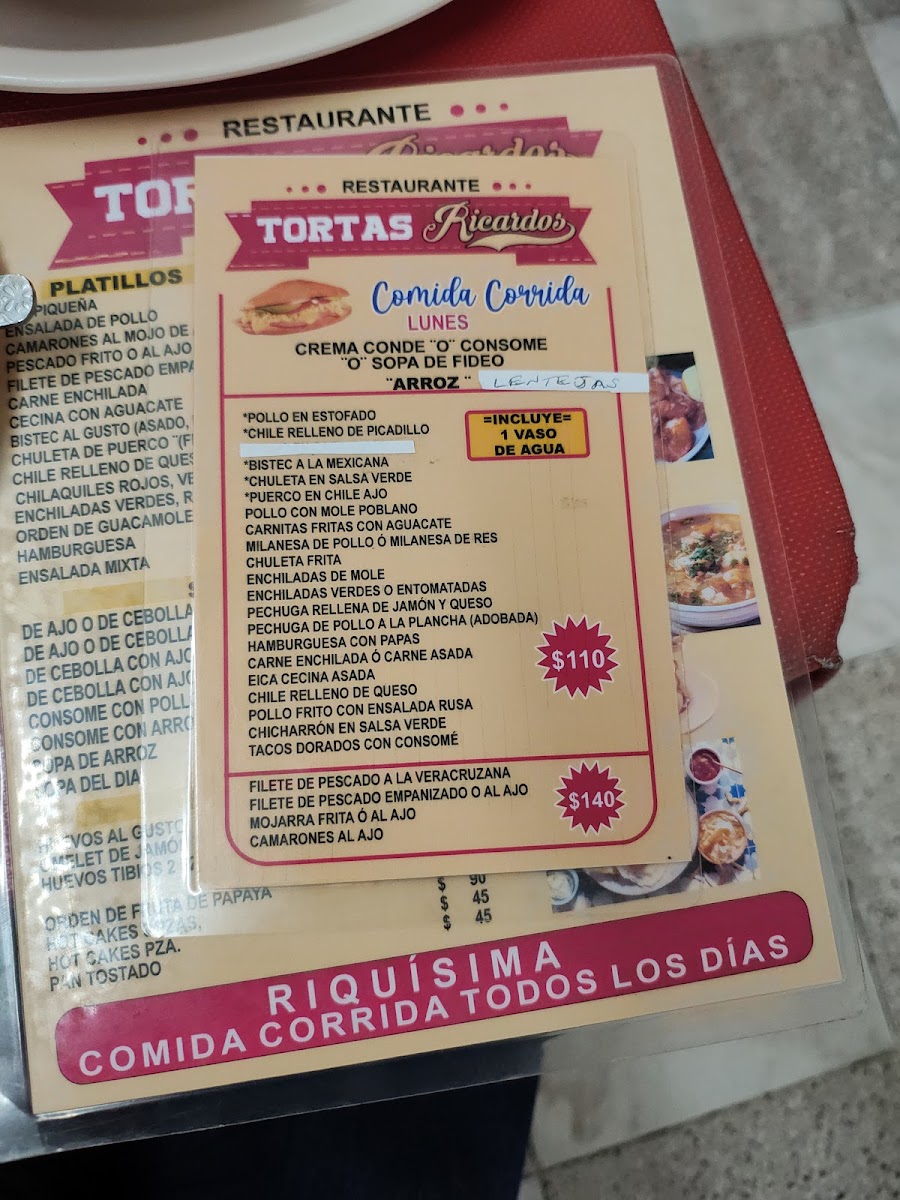 Tortas Ricardo S Menu Photo 9