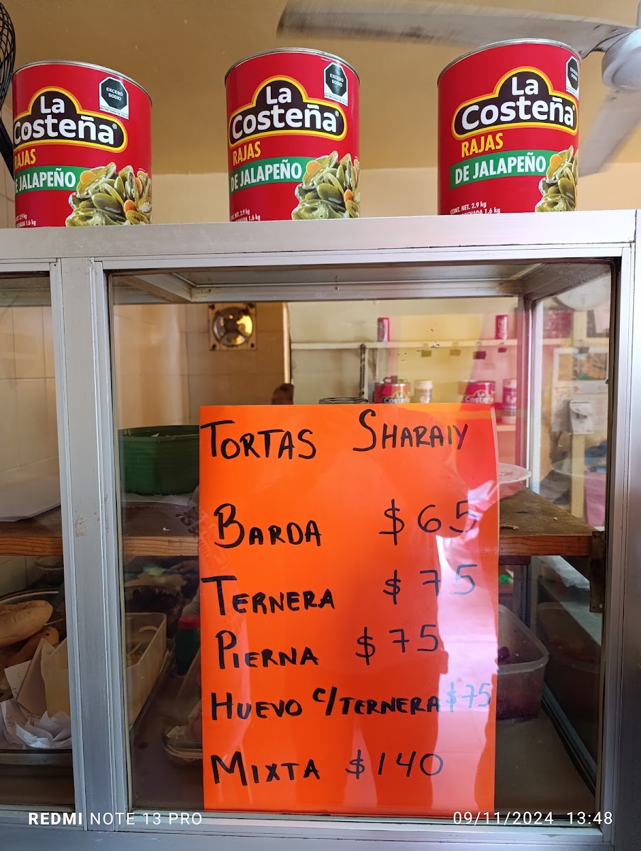 Tortas Sharaly Menu Photo 2