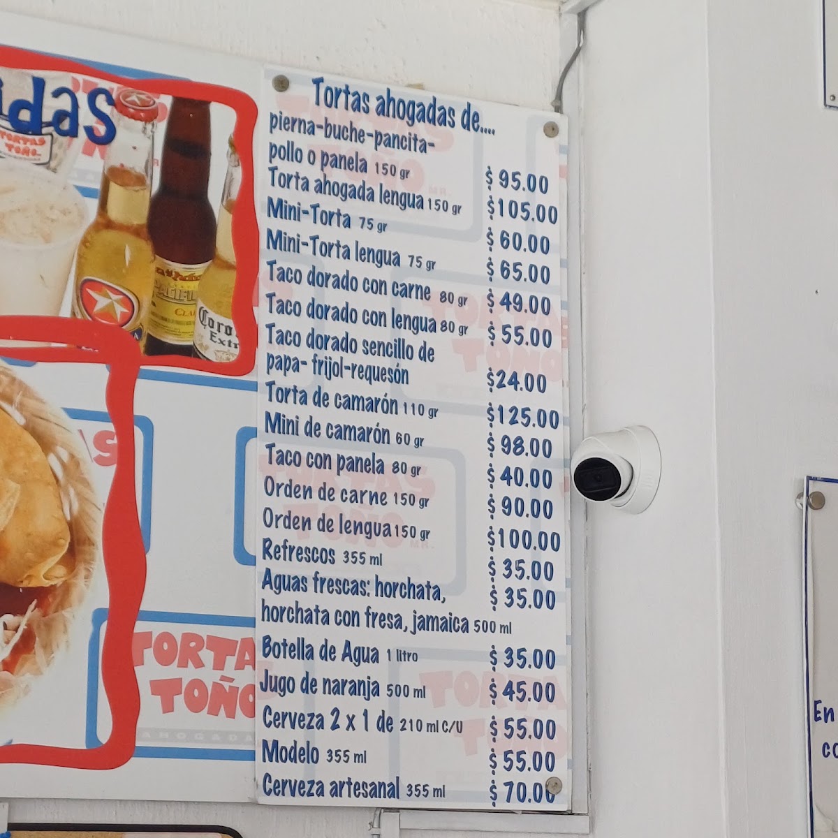 Tortas Tono Lomas Universidad Menu Photo 3