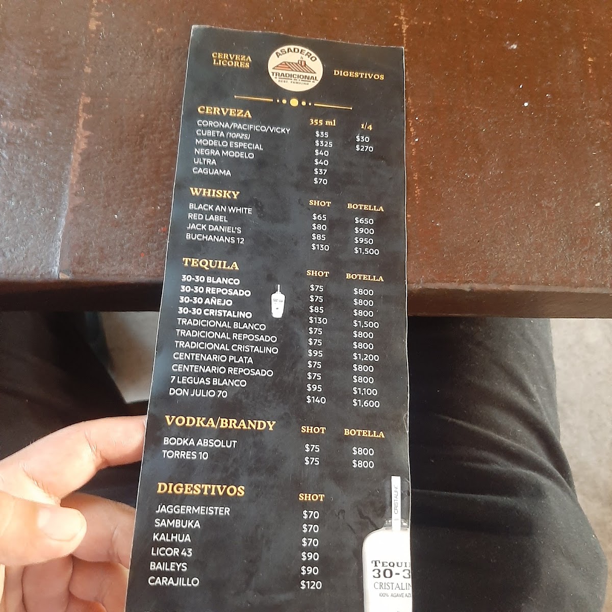 Tradicional Asadero Bar Menu Photo 8