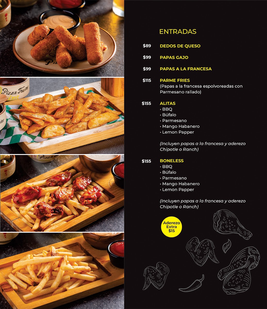 Twiins Pizza Menu Photo 5