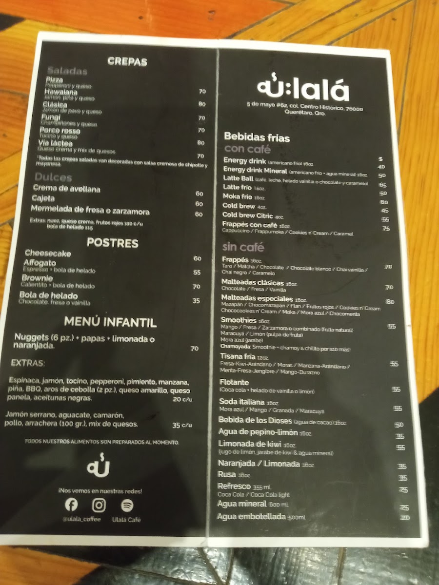Ulala Cafe Menu Photo 10