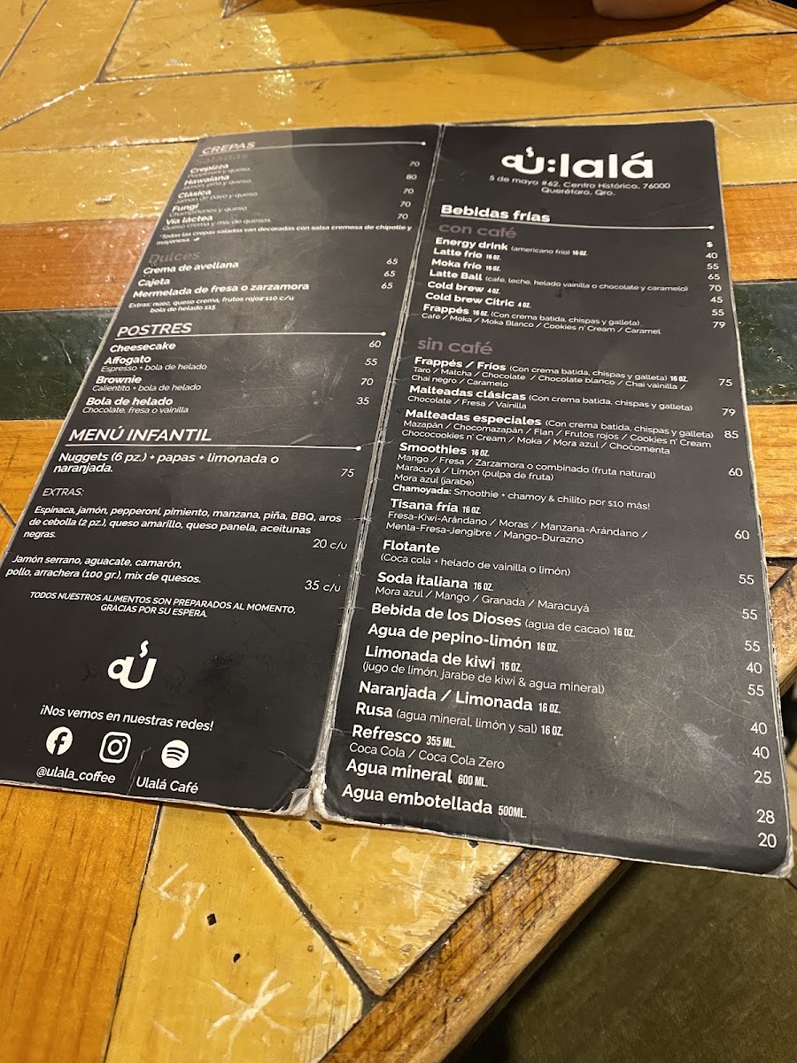 Ulala Cafe Menu Photo 6