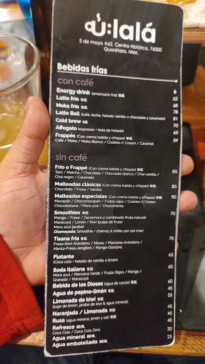 Ulala Cafe Menu Photo 7