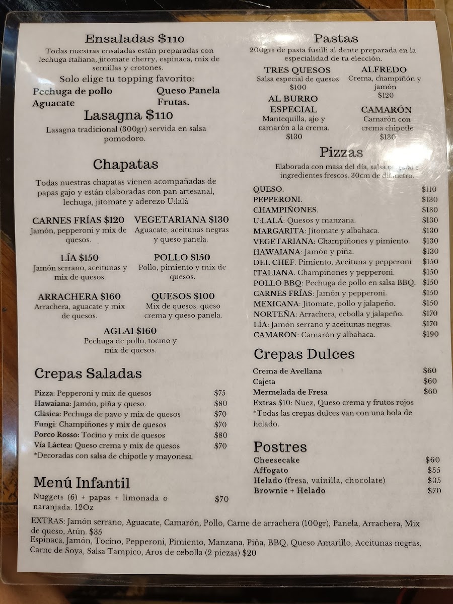 Ulala Cafe Menu Photo 8