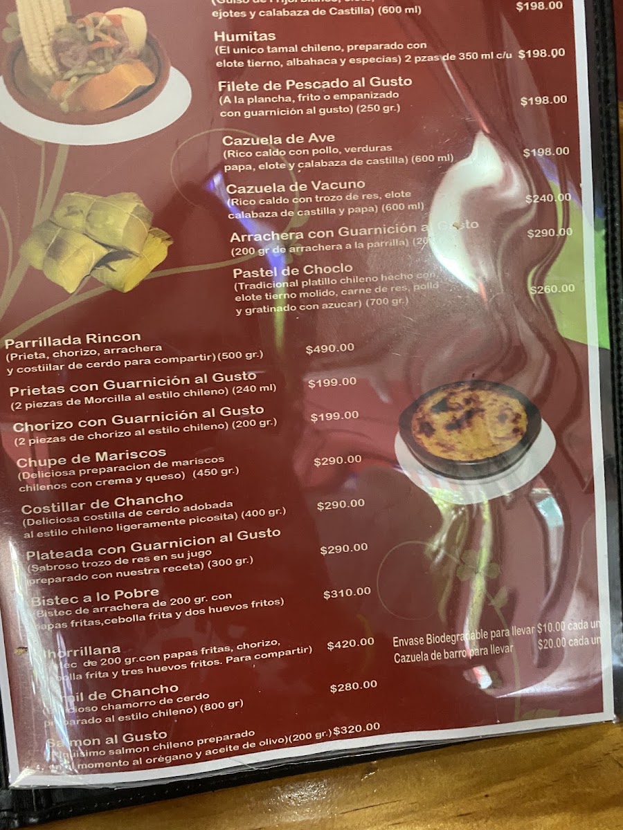 Un Rincon De Chile Menu Photo 4