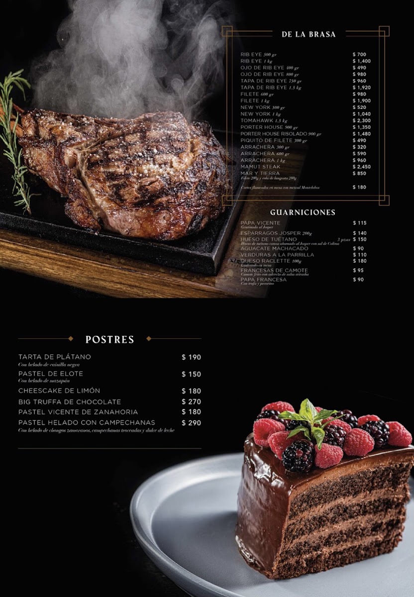 V Asador De Brasa Menu Photo 3