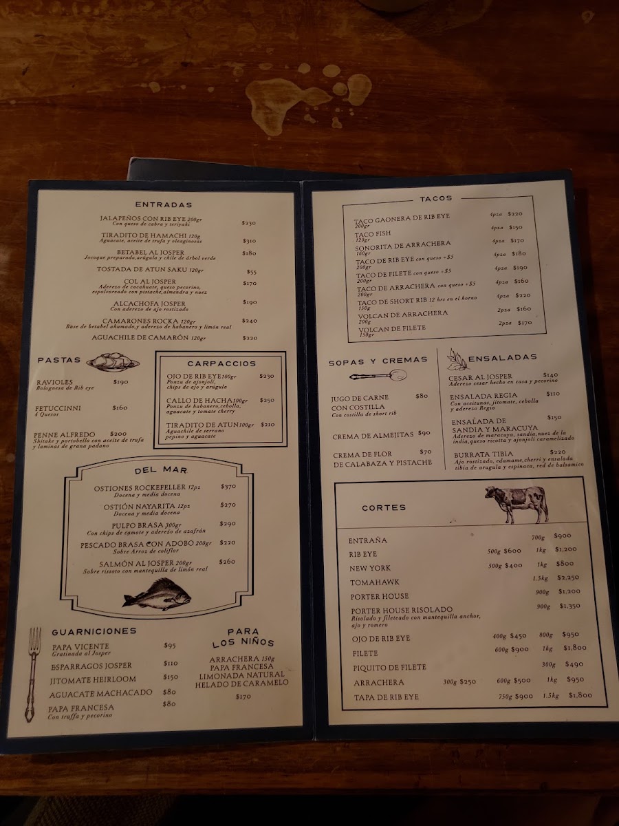 V Asador De Brasa Menu Photo 7
