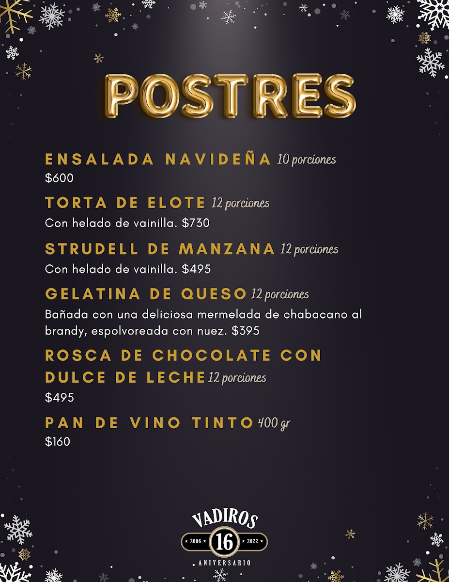 Vadiros Menu Photo 6