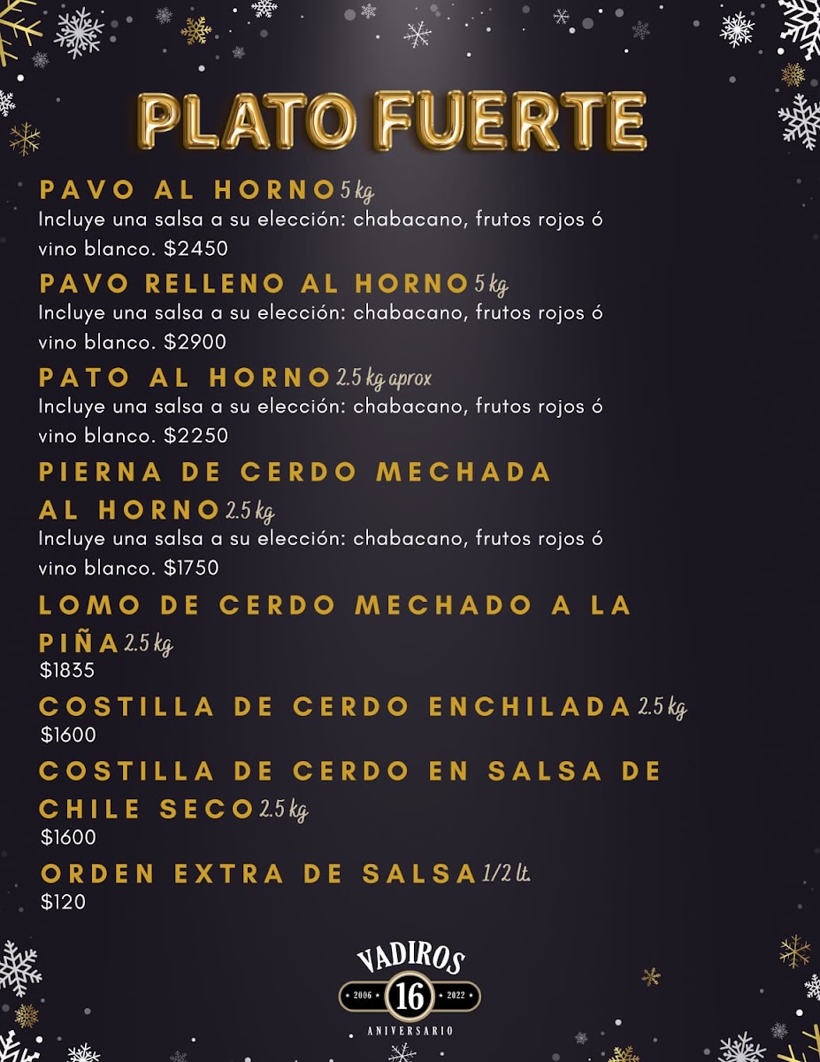 Vadiros Menu Photo 7