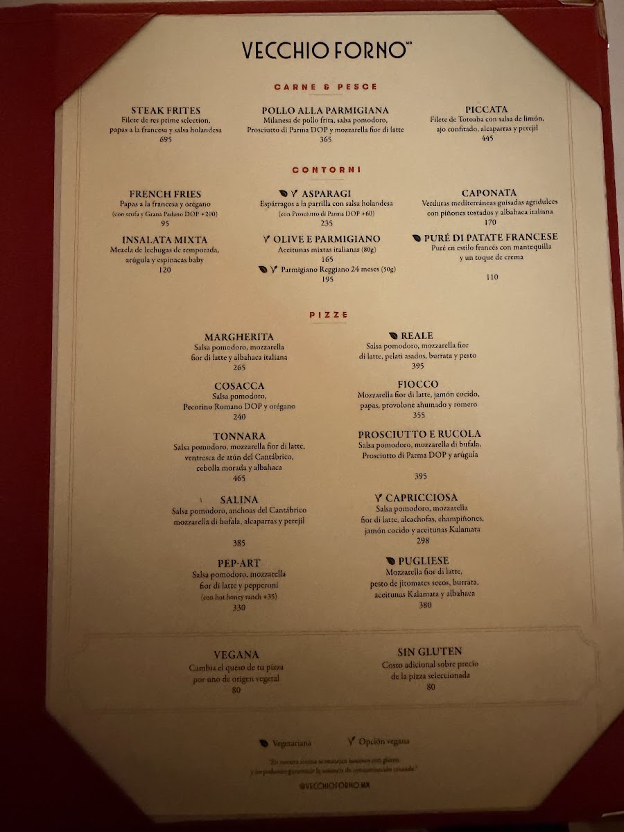 Vecchio Forno Menu Photo 10