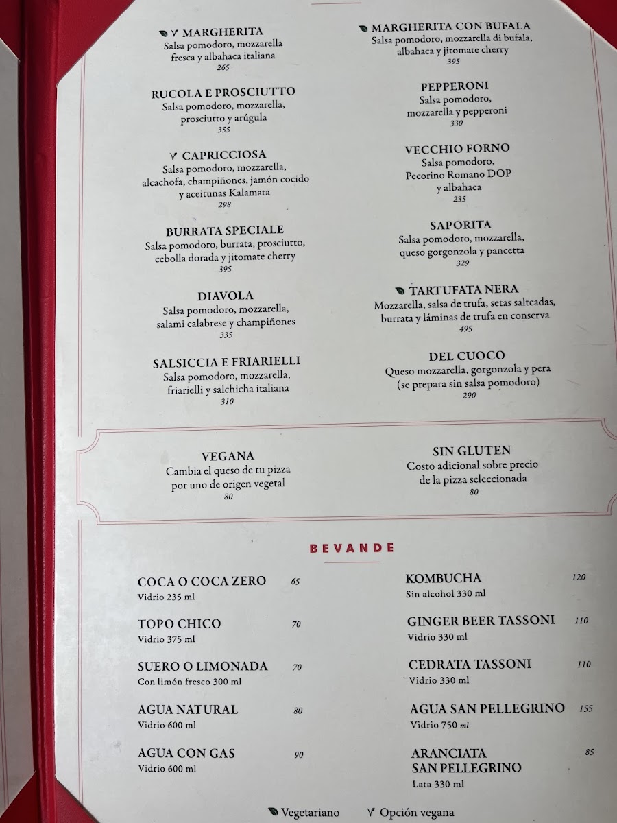 Vecchio Forno Menu Photo 4