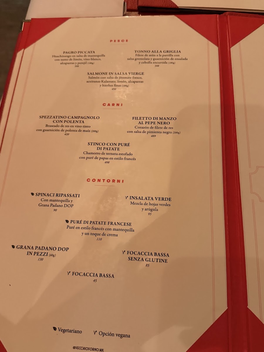 Vecchio Forno Menu Photo 5