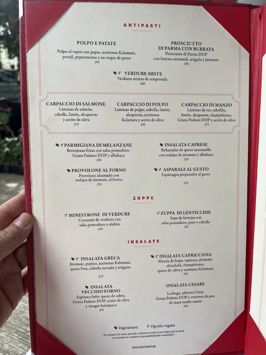 Vecchio Forno Menu Photo 6