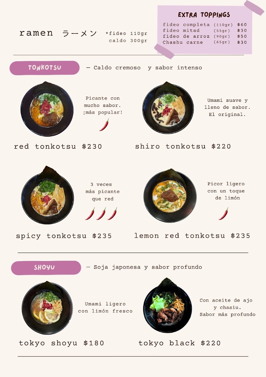 Vegan Ramen Mei Roma Menu Photo 3