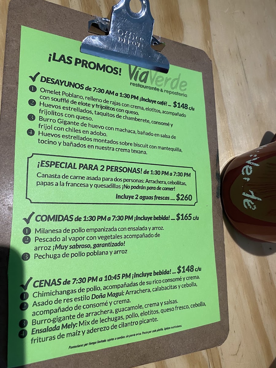 Vía Verde Menu Photo 4