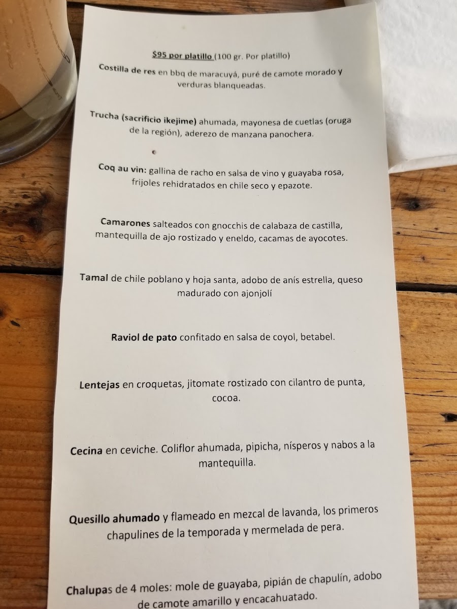 Vica Restaurant Menu Photo 2