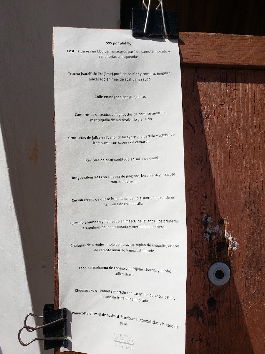 Vica Restaurant Menu Photo 7