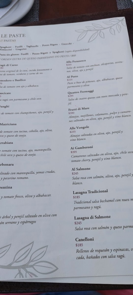 Vieja Lira Menu Photo 6
