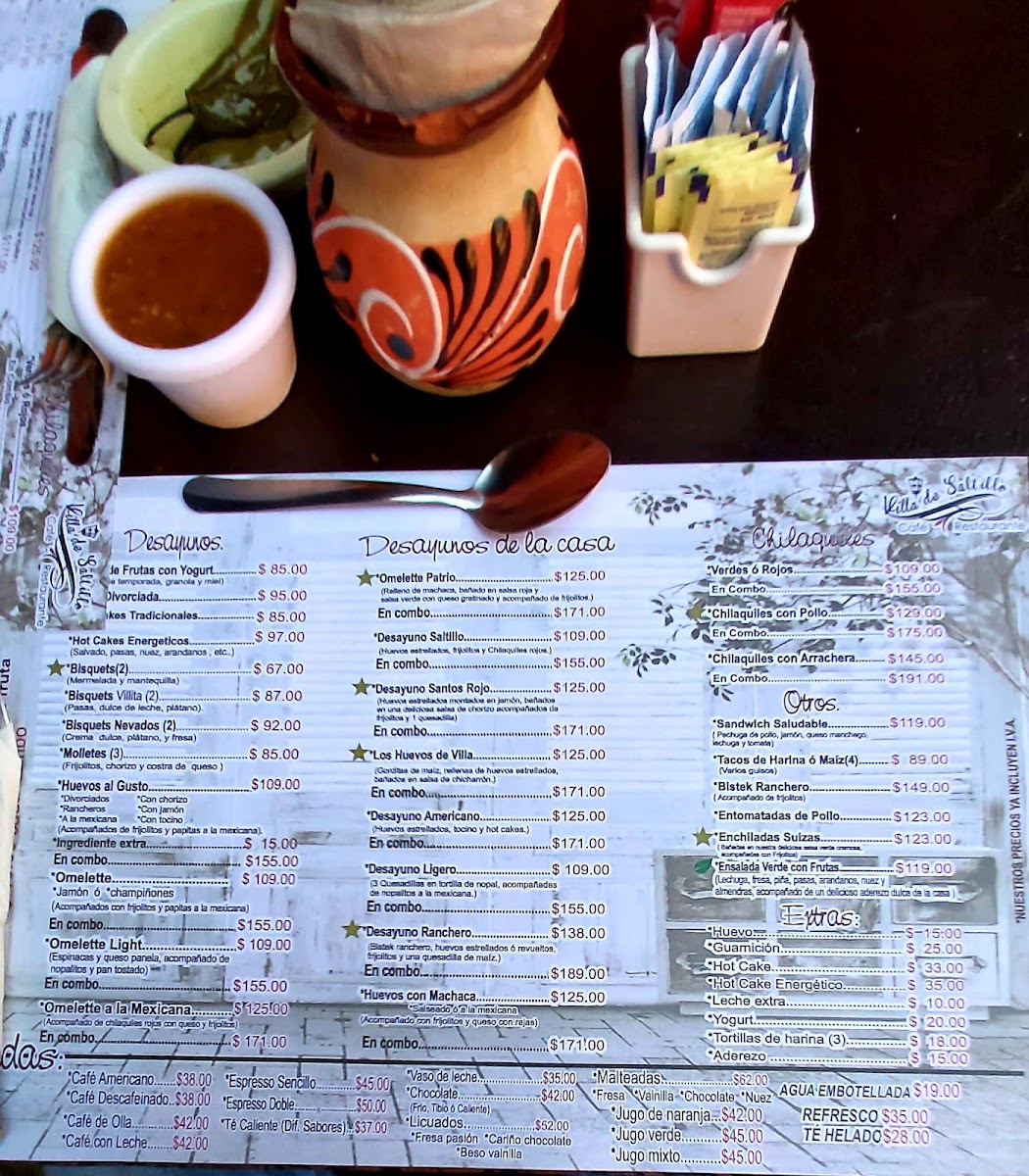 Villa De Saltillo Menu Photo 7