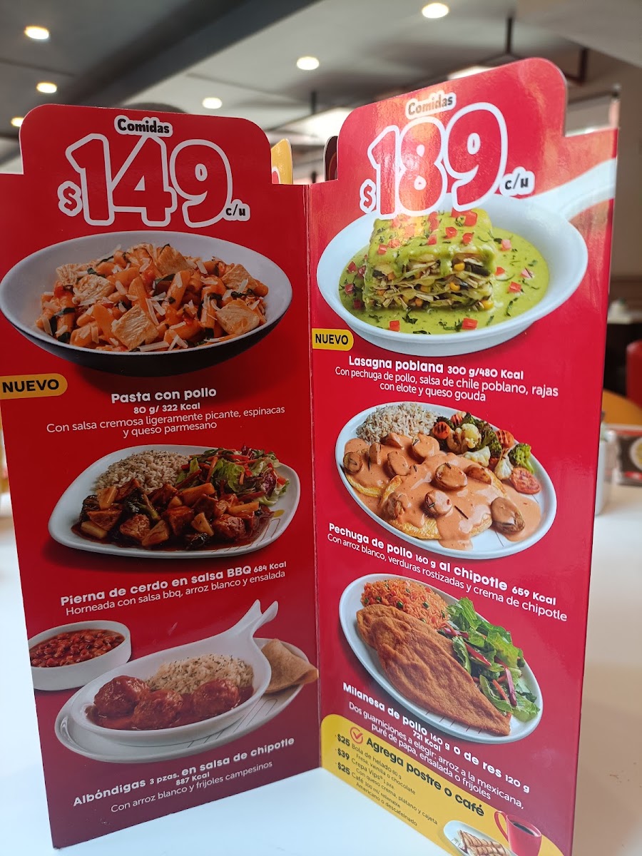 Vips Cuernavaca Centro Menu
