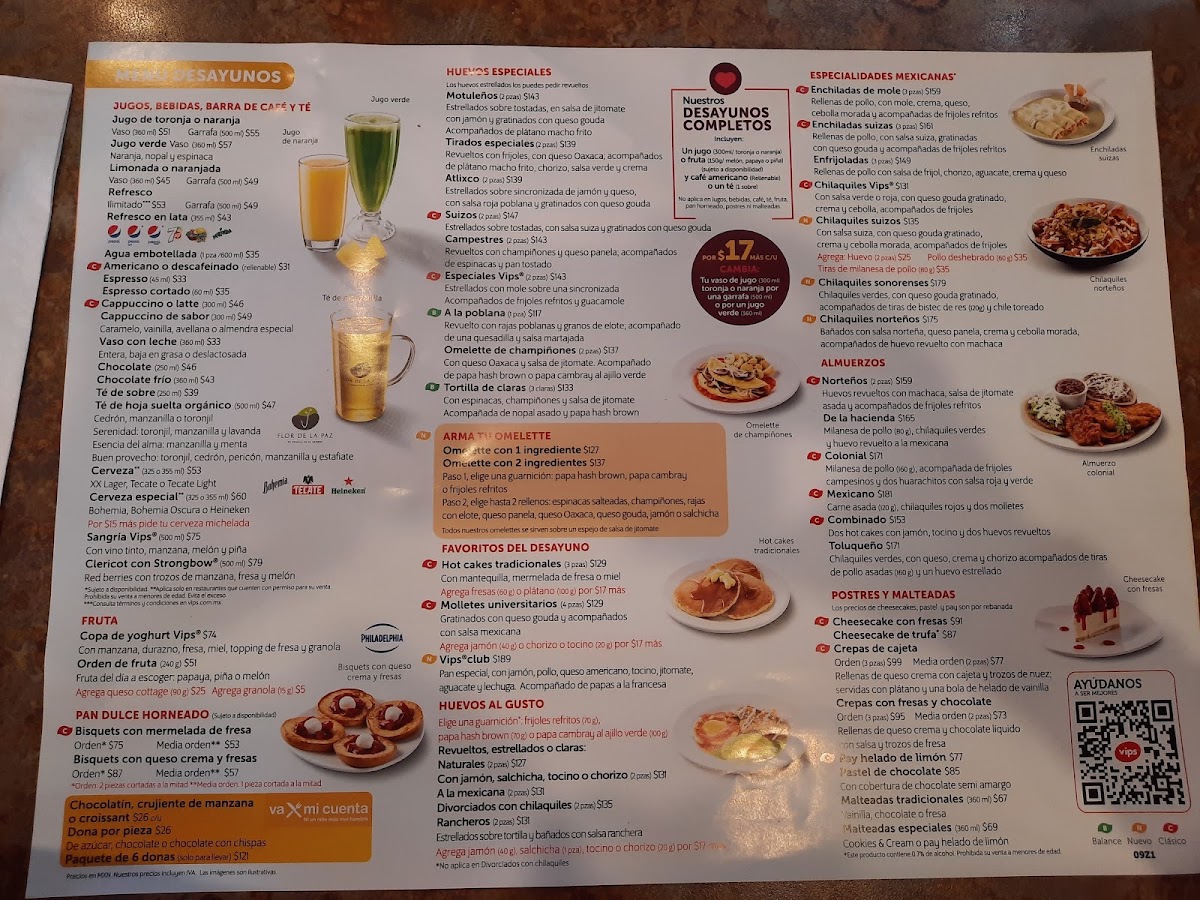 Vips Cuernavaca Centro Menu Photo 5