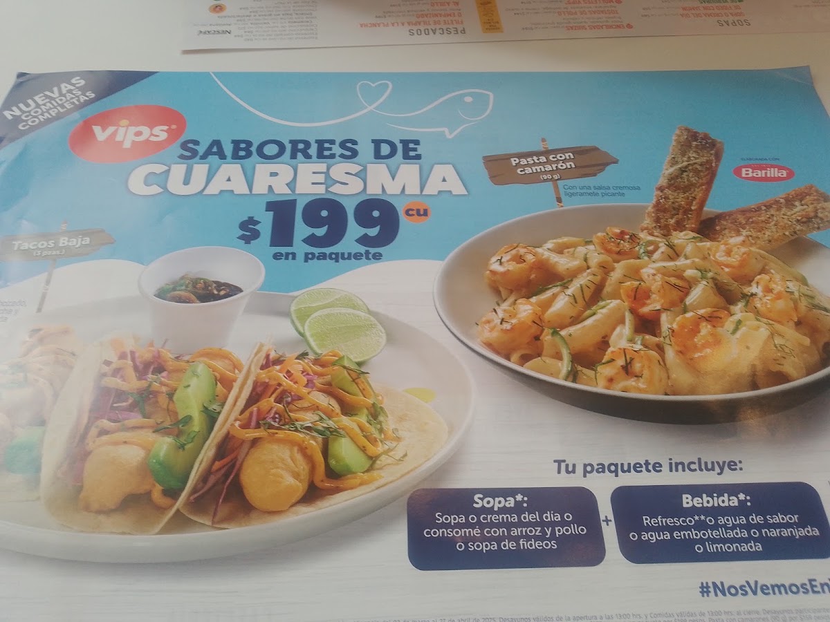 Vips Cuernavaca Centro Menu Photo 9