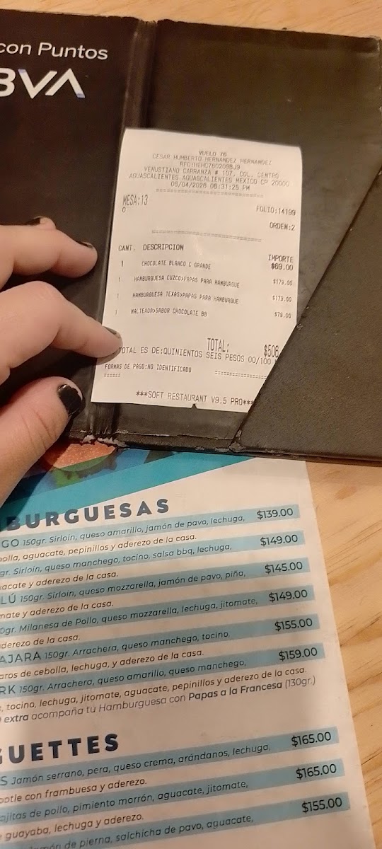 Vuelo76 Menu Photo 7
