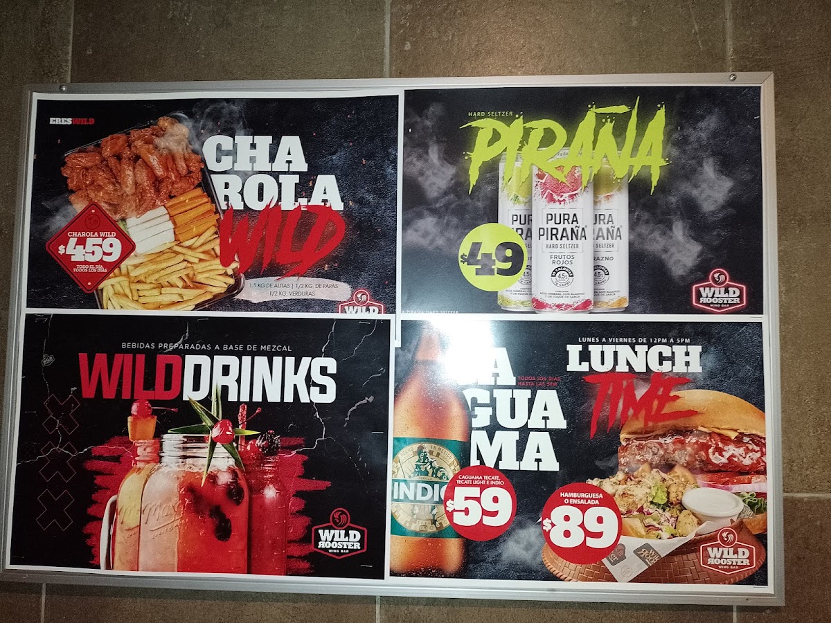 Wild Rooster Wing Bar Tijuana Menu Photo 3